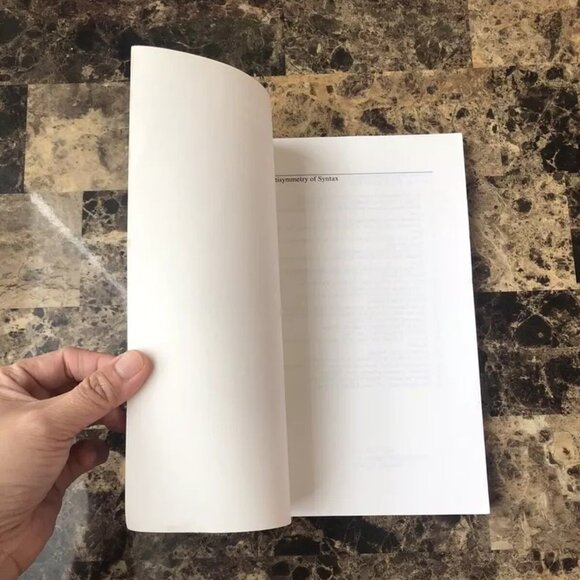 The Antisymmetry of Syntax (Linguistic Inquiry Monographs) - Paperback - GOOD - Picture 8 of 9